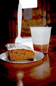 pumpkin bars and cider