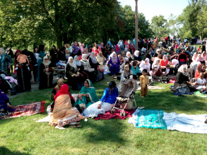 muslim community outside