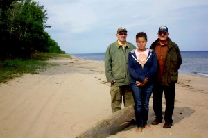 From left to right: Joe Rose, Shania Jackson, Dana Jackson