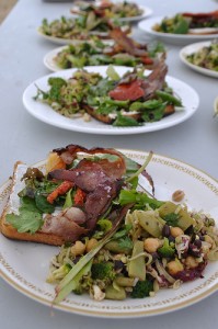 lunch at bike the barns