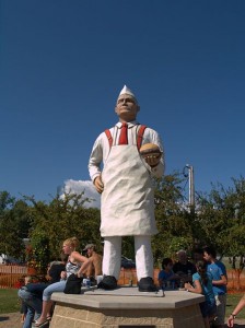 hamburger man